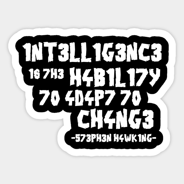 stephen hawking Sticker by ramonagbrl